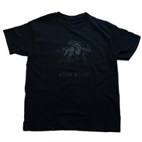 Youth Aggie Bull T-Shirt black